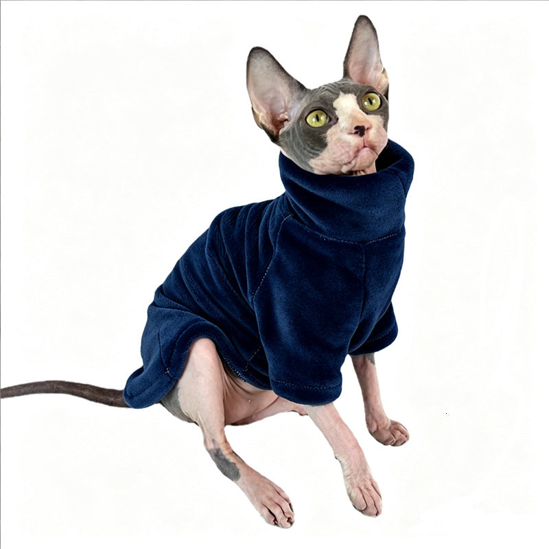 Jersey de Invierno para Gatos Sin Pelo | Terciopelo para Sphynx