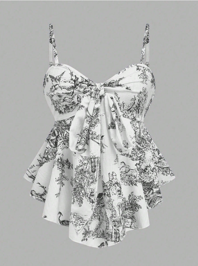 Vestido Tirante con Estampado Floral | Estilo Veraniego