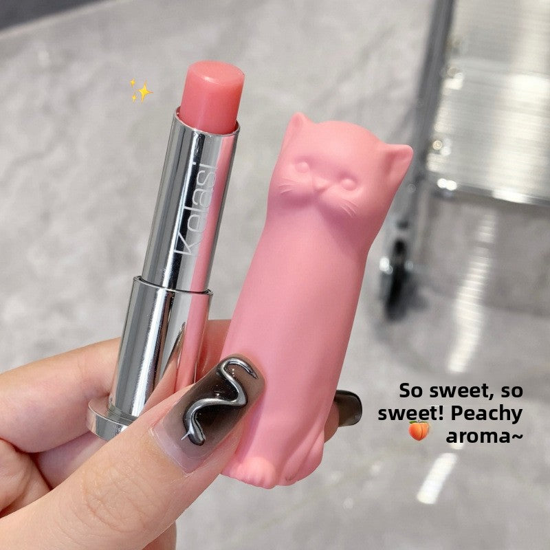 Bálsamo Labial Hidratante con Forma de Gato