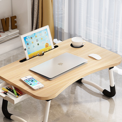 Mesa Plegable para Ordenador y Portátil | Para Cama y Dormitorio