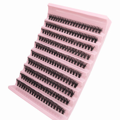 False Eyelashes 10 Rows Mixed Segmented Lashes