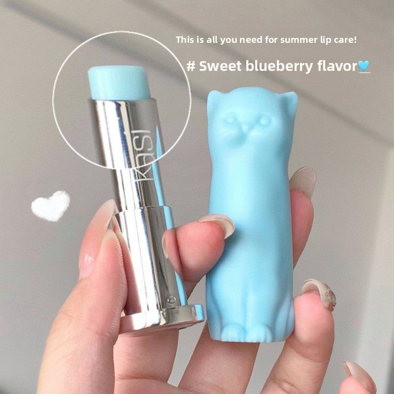 Bálsamo Labial con Forma de Gato | Hidratante y Nutritivo