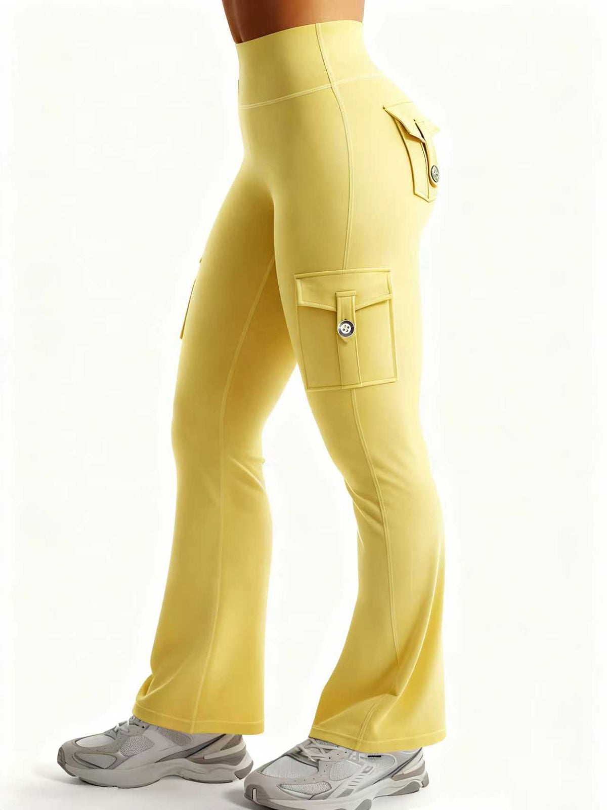 Leggings Deportivos de Cintura Alta | Con Bolsillos