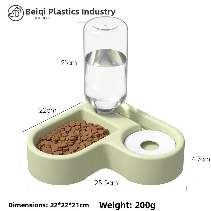 Dispensador Automático de Comida y Agua para Mascotas