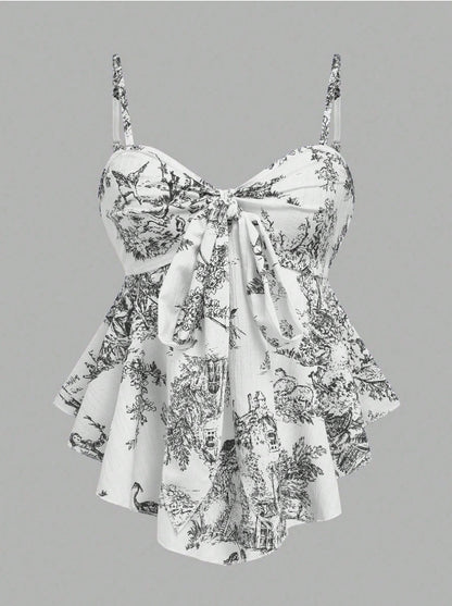Vestido Tirante con Estampado Floral | Estilo Veraniego