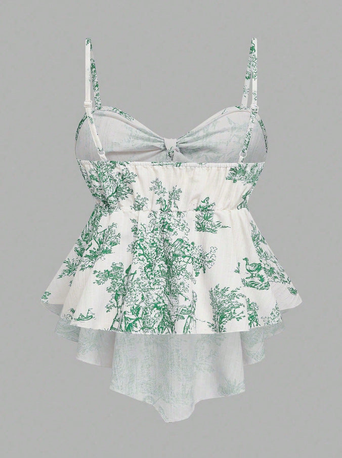 Vestido Tirante con Estampado Floral | Estilo Veraniego