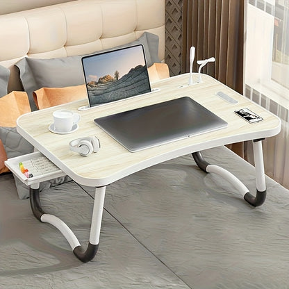 Mesa Plegable para Ordenador y Portátil | Para Cama y Dormitorio