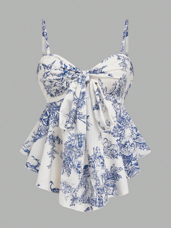 Vestido Tirante con Estampado Floral | Estilo Veraniego