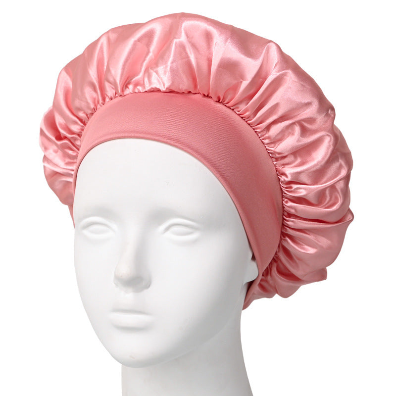 Gorro de satén ajustable