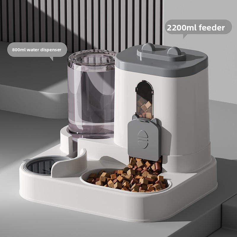 Dispensador Automático de Comida y Agua | Para Mascotas