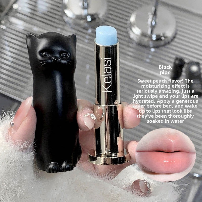 Bálsamo Labial Hidratante con Forma de Gato