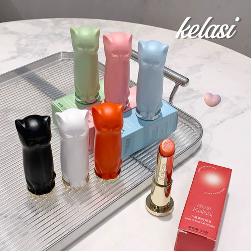 Bálsamo Labial Hidratante con Forma de Gato