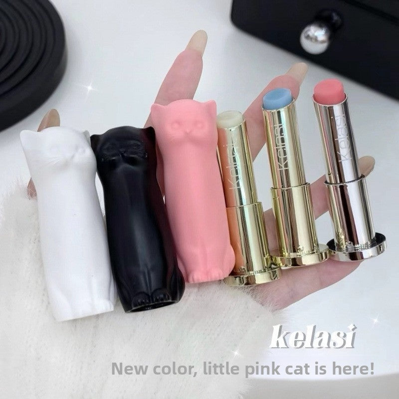 Bálsamo Labial Hidratante con Forma de Gato