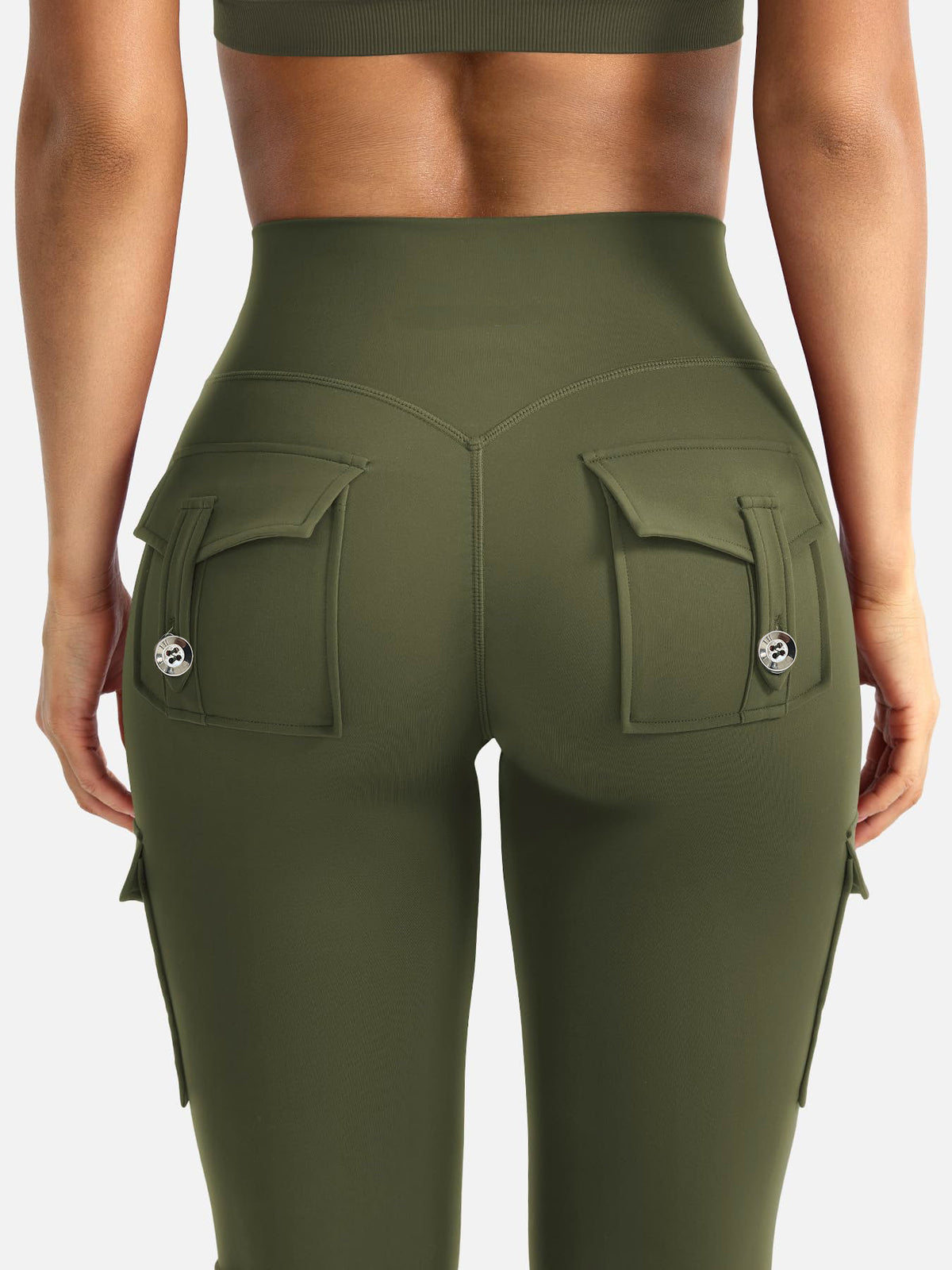Leggings Deportivos de Cintura Alta | Con Bolsillos