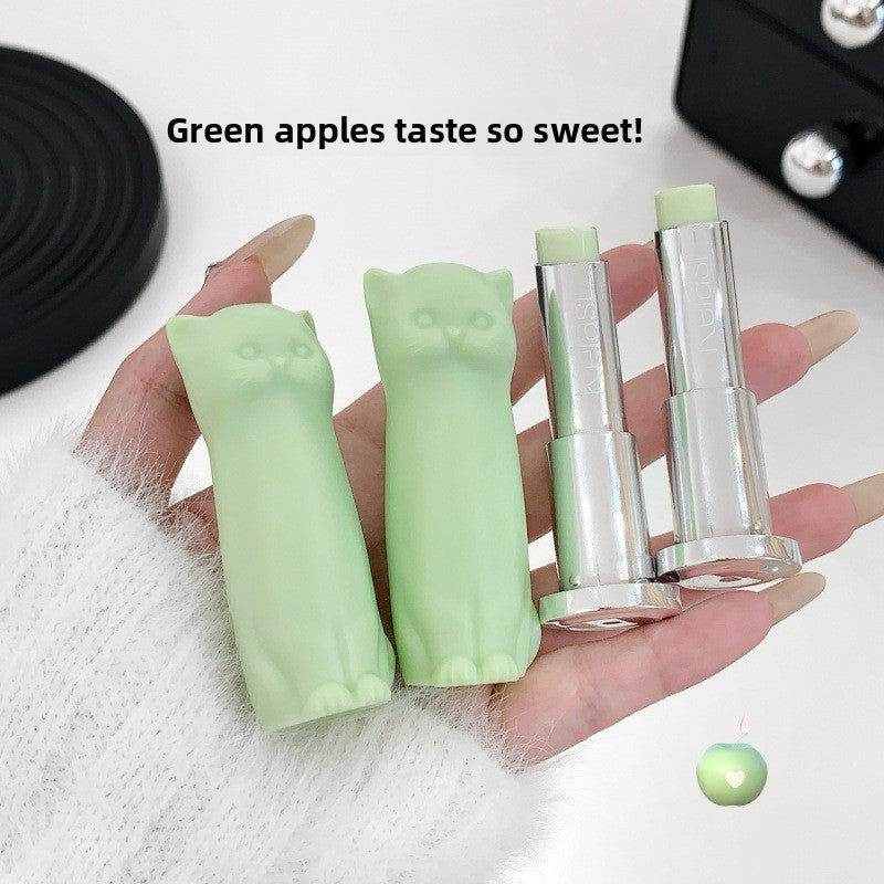 Bálsamo Labial Hidratante con Forma de Gato