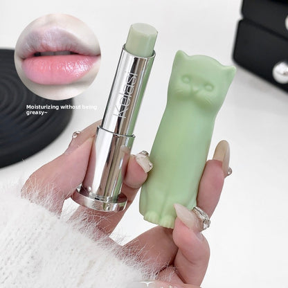 Bálsamo Labial con Forma de Gato | Hidratante y Nutritivo
