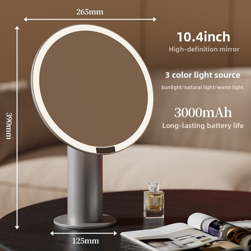 Espejo de Maquillaje LED con Iluminación Ajustable