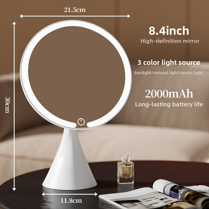 Espejo de Maquillaje LED con Iluminación Ajustable