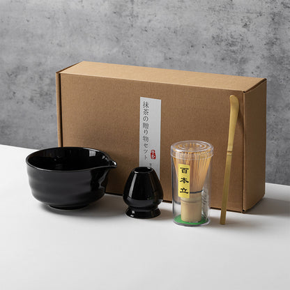 Set de Té Matcha de Cerámica con Batidor | Diseño Japonés