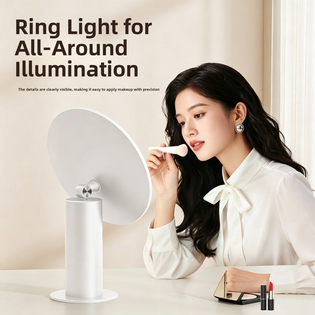 Espejo de Maquillaje LED con Iluminación Ajustable