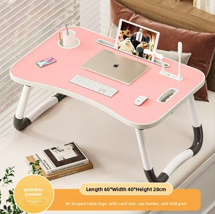 Mesa Plegable para Ordenador y Portátil | Para Cama y Dormitorio